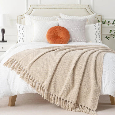 Chielina Knitted Throw Blanket